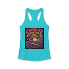 Mentally in Another Dimension Tank Top – Cannabis and Magic Mushroom Graphic Tank | Trippy Psychedelic Summer Top | Enchanted Haze Gift