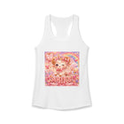 Aries Kawaii Ram Tank Top – Cute Zodiac Astrology Graphic Tank | Pastel Rainbow Lamb Summer Top | Aries Horoscope Gift