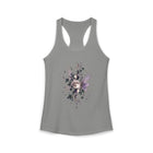 Celestial Fairy Wings Tank Top – Moon Phase & Purple Butterfly Graphic Tank | Whimsical Fairycore Summer Top | Fairy Dust & Moonbeams Gift