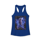 Pisces Celestial Moon Goddess Tank Top – Mystical Zodiac Astrology Graphic Tank | Cosmic Fantasy Water Sign Summer Top | Pisces Horoscope Gift