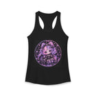 Kawaii Pastel Goth Girl Tank Top – Cute Gothic Fantasy Tank with Purple Curls & Spooky Aesthetic