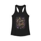 Cosmic Soul Tank Top – Celestial Galaxy Typography Graphic Tank | Moon & Stars Inspirational Summer Top | Astrology Lover Gift