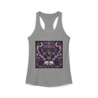 Virgo Celestial Gothic Crest Tank Top – Mystical Zodiac Astrology Graphic Tank | Floral Fantasy Emblem Summer Top | Virgo Horoscope Gift