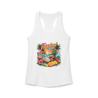 Tropical Paradise Tank Top – Vibrant Beach Fruit Graphic Tank | Colorful Island Summer Top | Tropical Vacation Gift