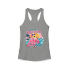 Tan Lines & Beach Mode Tank Top – Funny Flamingo Pool Float Graphic Tank | Tropical Summer Beach Top | Vacation Gift