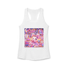 Libra Kawaii Bunny Tank Top – Cute Zodiac Astrology Graphic Tank | Pastel Celestial Rabbit Summer Top | Libra Horoscope Gift