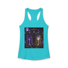 Gemini Celestial Twin Portals Tank Top – Mystical Zodiac Astrology Graphic Tank | Cosmic Moon & Magic Summer Top | Gemini Horoscope Gift