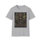 Taurus Celestial Forest Queen T-Shirt – Mystical Zodiac Astrology Graphic Tee | Earth Sign Fantasy Goddess Shirt | Taurus Horoscope Gift