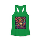 Mentally in Another Dimension Tank Top – Cannabis and Magic Mushroom Graphic Tank | Trippy Psychedelic Summer Top | Enchanted Haze Gift