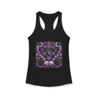 Virgo Celestial Gothic Crest Tank Top – Mystical Zodiac Astrology Graphic Tank | Floral Fantasy Emblem Summer Top | Virgo Horoscope Gift