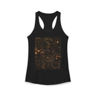 Capricorn Celestial Spell Circle Tank Top – Mystical Zodiac Astrology Graphic Tank | Witchy Moon Magic Summer Top | Capricorn Horoscope Gift
