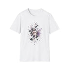 Celestial Fairy Wings T-Shirt – Moon Phase & Purple Butterfly Graphic Tee | Whimsical Fairycore Fantasy Shirt | Fairy Dust & Moonbeams Gift