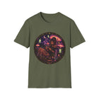 Psychedelic Moon Goddess T-Shirt – Cannabis and Magic Mushroom Graphic Tee | Trippy Witchy Stoner Shirt | Enchanted Haze Gift