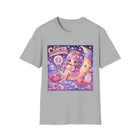 Cancer Kawaii Chibi Moon Girl T-Shirt – Cute Zodiac Astrology Graphic Tee | Pastel Celestial Anime Shirt | Cancer Horoscope Gift