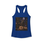 Capricorn Mystic Altar Goat Tank Top – Celestial Zodiac Astrology Graphic Tank | Witchy Moon Magic Fantasy Summer Top | Capricorn Horoscope Gift