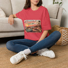 Coastal Road Trip T-Shirt – Vintage Beach Van Graphic Tee | Retro Ocean Sunset Travel Shirt | Summer Adventure Gift
