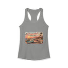Coastal Road Trip Tank Top – Vintage Beach Van Graphic Tank | Retro Ocean Sunset Summer Top | Coastal Adventure Gift