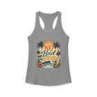No Bad Days Tank Top – Retro Beach Sunset Graphic Tank | Tropical Surf & Palm Tree Summer Top | Coastal Vacation Gift
