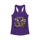 Gemini Managing Chaos Since Birth Tank Top – Funny Zodiac Panda Graphic Tank | Cute Astrology Meme Summer Top | Gemini Horoscope Gift