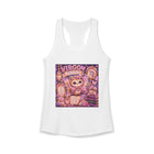Virgo Kawaii Owl Tank Top – Cute Zodiac Astrology Graphic Tank | Pastel Celestial Book Lover Owl Summer Top | Virgo Horoscope Gift