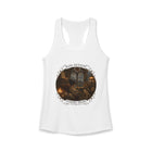 Rain Outside Stories Inside Tank Top – Cozy Book Lover Graphic Tank | Moody Reading Aesthetic Summer Top | Literary Gift from The Bookworm’s Hideaway