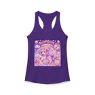Sagittarius Kawaii Winged Unicorn Tank Top – Cute Zodiac Astrology Graphic Tank | Pastel Celestial Fantasy Unicorn Summer Top | Sagittarius Horoscope Gift