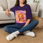 Leo Kawaii Winged Lion T-Shirt – Cute Zodiac Astrology Graphic Tee | Pastel Celestial Fantasy Lion Shirt | Leo Horoscope Gift