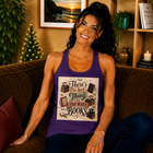 There's No Such Thing as Too Many Books Tank Top – Funny Book Lover Graphic Tank | Cute Literary Quote Summer Top | Reader Gift from The Bookworm’s Hideaway