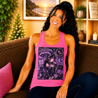Capricorn Kawaii Goth Girl Tank Top – Cute Zodiac Astrology Graphic Tank | Pastel Gothic Celestial Summer Top | Capricorn Horoscope Gift
