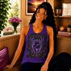 Sagittarius Celestial Portal Tank Top – Mystical Zodiac Astrology Graphic Tank | Cosmic Fantasy Gateway Summer Top | Sagittarius Horoscope Gift