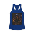 Libra Mystical Balance Witch Tank Top – Celestial Zodiac Astrology Graphic Tank | Moon Magic Fantasy Summer Top | Libra Horoscope Gift