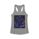 Enchanted Fox Village Tank Top – Celestial Woodland Fantasy Graphic Tank | Magical Treehouse Fairycore Summer Top | Fairy Dust & Moonbeams Gift