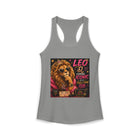 Leo Looking Iconic Is A Full-Time Job Tank Top – Funny Zodiac Lion Graphic Tank | Cute Astrology Meme Summer Top | Leo Horoscope Gift