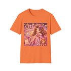 Leo Kawaii Princess T-Shirt – Cute Zodiac Astrology Graphic Tee | Pastel Celestial Chibi Lion Shirt | Leo Horoscope Gift