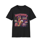 Sagittarius Oops... I Booked Another Trip T-Shirt – Funny Zodiac Llama Graphic Tee | Cute Astrology Travel Meme Shirt | Sagittarius Horoscope Gift