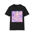 Kawaii Bunny Astronaut T-Shirt – Cute Pastel Space Rabbit Graphic Tee | Candycore Galaxy Bunny Shirt | Cutiecore Cosmic Gift