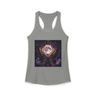 Celestial Moon Magic Tank Top – Mystical Hands & Glowing Full Moon Graphic Tank | Enchanted Fairycore Summer Top | Fairy Dust & Moonbeams Gift