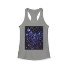 Capricorn Celestial Castle Tank Top – Mystical Zodiac Astrology Graphic Tank | Moonlit Fantasy Landscape Summer Top | Capricorn Horoscope Gift