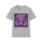 Kawaii Creepy Teddy Bear T-Shirt – Pastel Goth Plush Bear Tee with Button Eyes & Spooky Cute Aesthetic