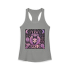 Leo Kawaii Lion Tank Top – Cute Zodiac Astrology Graphic Tank | Pastel Celestial Lion Summer Top | Leo Horoscope Gift