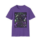 Reaper Kitty Spell Books T-Shirt – Kawaii Pastel Goth Black Cat Tee with Scythe, Potions & Witchy Magic