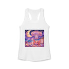 Cancer Kawaii Beach Crab Tank Top – Cute Zodiac Astrology Graphic Tank | Pastel Coastal Celestial Summer Top | Cancer Horoscope Gift