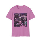 Kawaii Goth Bunny Bakery T-Shirt – Pastel Goth Dessert Shop Tee with Cupcakes, Skulls & Spooky Cute Vibes