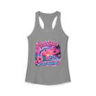 Pink Skies & Paradise Tank Top – Dolphin Sunset Beach Graphic Tank | Tropical Ocean Summer Top | Coastal Vacation Gift
