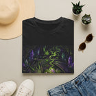 Dragon Hoard T-Shirt – Cannabis and Magic Mushroom Graphic Tee | Psychedelic Crystal Dragon Shirt | Enchanted Haze Gift