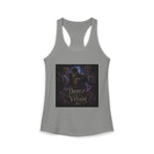 Dance with the Villain Tank Top – Dark Fantasy Romance Graphic Tank | Gothic Romantasy Summer Top | Fangs & Fairy Tales Gift