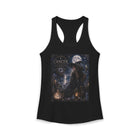 Cancer Moonlit Witch Tank Top – Mystical Zodiac Astrology Graphic Tank | Celestial Coastal Fantasy Summer Top | Cancer Horoscope Gift