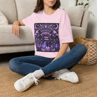Aquarius Zodiac Crest T-Shirt – Mystical Astrology Emblem Graphic Tee | Celestial Moon & Stars Shirt | Aquarius Horoscope Gift