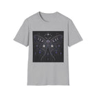 Celestial Luna Moth T-Shirt – Moon Phase & Mystical Moth Graphic Tee | Whimsical Fairycore Fantasy Shirt | Fairy Dust & Moonbeams Gift