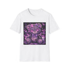Kawaii Creepy Teddy Bear T-Shirt – Pastel Goth Plush Bear Tee with Button Eyes & Spooky Cute Aesthetic